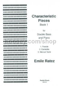 Characteristic Pieces Book 1 for double bass & piano