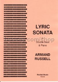 Lyric Sonata for double bass & piano