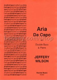 Aria Da Capo for double bass & piano