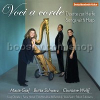 Voci A Corde:Duette Harfe (Rondeau Production Audio CD)