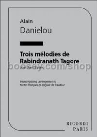 3 Melodies De Rabindranath Tagore (Voice & Piano)