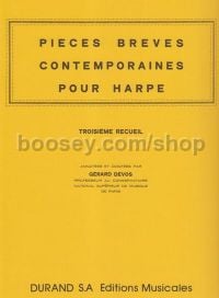 Pièces brèves contemporaines, Vol. 3 - harp