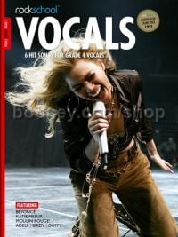Rockschool Vocals Grade 4 - Female (book + download card)
