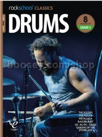Rockschool Classics Drums Grade 3 (Book & Online Audio)