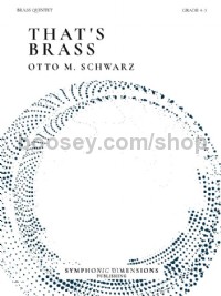 That's Brass (Brass Quintet Score & Parts)