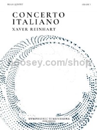 Concerto Italiano (Brass Quintet Score & Parts)