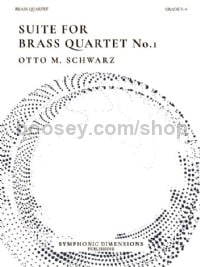 Suite for Brass Quartet No. 1 (Score & Parts)