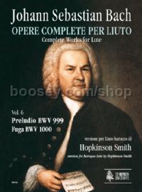 Prelude BWV 999 - Fugue BWV 1000 for Baroque Lute