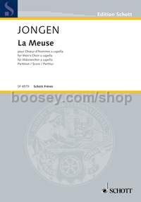 La Meuse - men's choir (score)