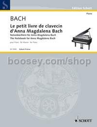 Notebook for Anna Magdalena Bach - piano
