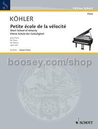 Petite école de la vélocité op. 242 - piano