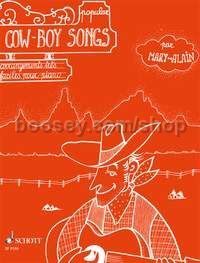 Popular Cow-Boy Songs - piano