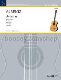 Asturias op. 232 - guitar