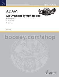 Mouvement symphonique - wind band (score)