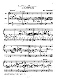 13 Choral Preludes (Organ) - Digital Sheet Music