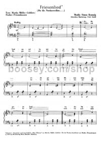Friesenlied [Frisians' Song] (Accordion) - Digital Sheet Music