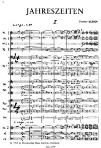 The Seasons (Orchestra Score) - Digital Sheet Music