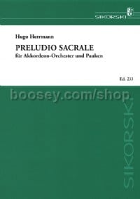 Preludio sacrale (Score & Parts)