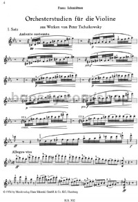 Orchestral Studies for Violin Vol.3 - Digital Sheet Music