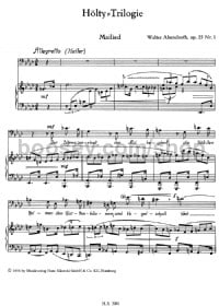 The Hoelty Trilogy (Baritone & Piano) -Digital Sheet Music