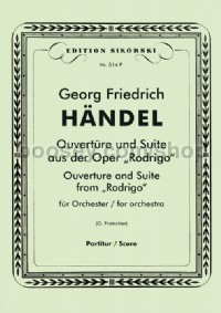 Ouvertüre und Suite aus der Oper 'Rodrigo'