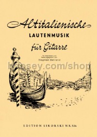 Alte europäische Lautenmusik für Gitarre (Heft 4)