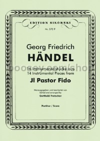14 Instrumentalstücke aus 'Il pastor fido'