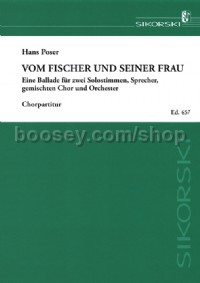 Vom Fischer und seiner Frau (Vocal Score)