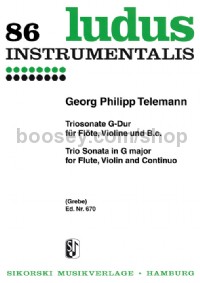 Triosonate G (Book & CD)