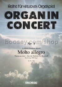 Symphonie 40 Molto Allegro