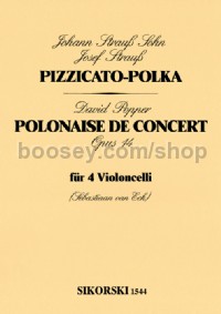 Pizzicato-Polka-Polonaise de Concert (Set of Parts)