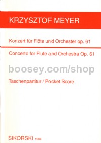 Concerto for Flute and Orchestra Op.61 (Pocket Score)