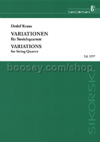 Variationen (Score & Parts)