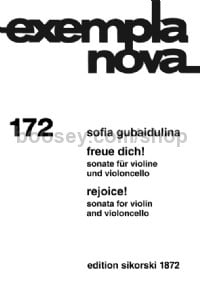 Rejoice (Sonata) Violin /vcl