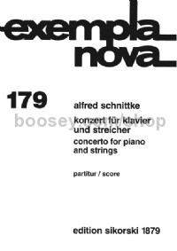 Concerto for Piano & Strings Pocket Score