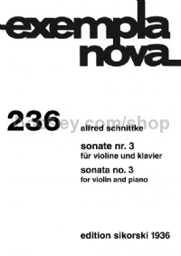 Violin Sonata No.3 for Violin & Piano