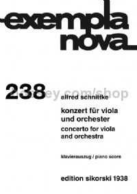 Viola Concerto for Viola & Piano