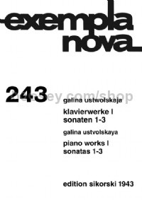 Piano Works 1 (sonatas 1-3)