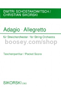 Adagio & Allegretto (study score)