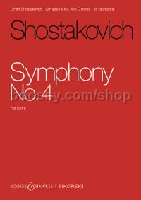 Symphony No. 4 in C minor, op. 43 (Full Score)