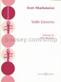 Concerto for Violin & Orchestra (Piano Score or Piano Reduction including solo part)