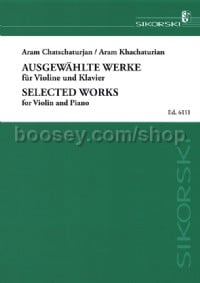 Selected Works for Violin & Piano