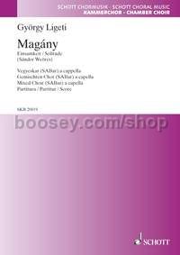 Magány (choral score)