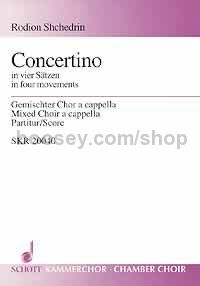 Concertino (choral score)