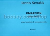 Dmaathen - oboe & percussion (score)