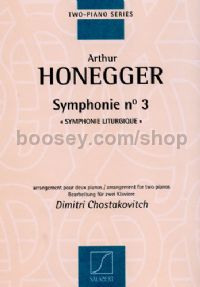Symphonie No. 3, H186 'Liturgique' - arr. 2 pianos by Dmitri Shostakovich