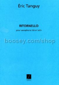 Ritornello - tenor saxophone solo
