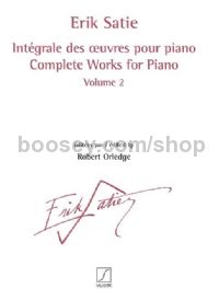 Intégrale Des Œuvres Pour Piano Volume 2 (Piano)