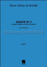 Sonate N° 2 (Violin & Piano)