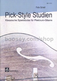 Pick-Style Studien (Notenausgabe)